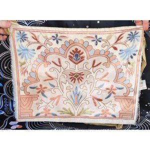 Vintage Handmade Turkish Carpet Crossbody Bag